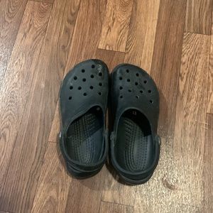 COPY - black crocs